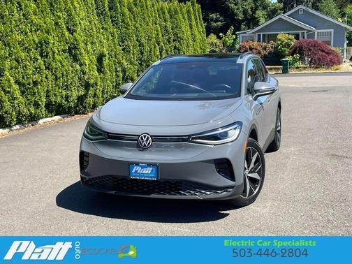 Gray 2023 Volkswagen ID.4 Pro S Sport Utility 4D