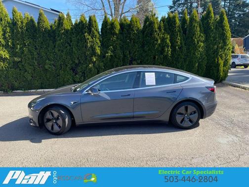 Gray 2018 Tesla Model 3 Long Range