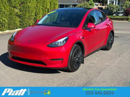 2020 Tesla Model Y Long Range Sport Utility 4D