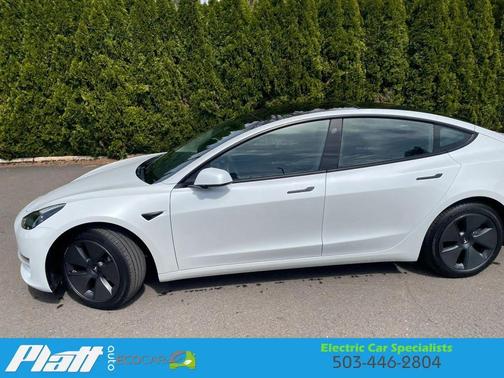 White 2023 Tesla Model 3 Standard Range