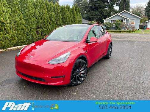 2022 Tesla Model Y Performance Sport Utility 4D