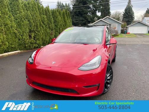 2022 Tesla Model Y Performance Sport Utility 4D