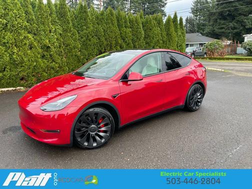 2022 Tesla Model Y Performance Sport Utility 4D