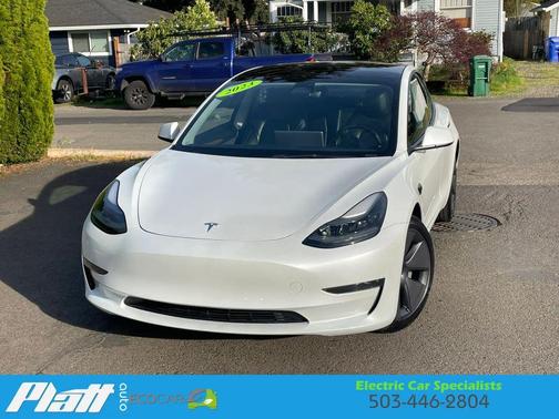 White 2023 Tesla Model 3 Standard Range