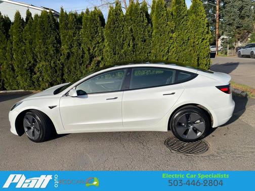 White 2023 Tesla Model 3 Standard Range