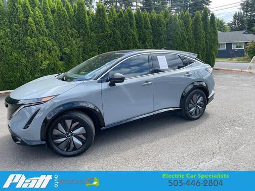 Gray 2024 Nissan ARIYA Engage Sport Utility 4D