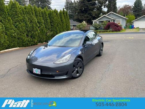 Gray 2023 Tesla Model 3 Standard Range