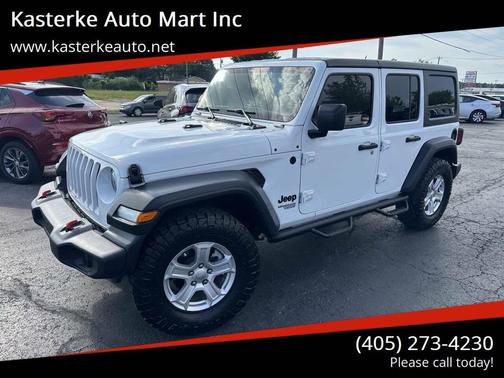 White 2018 Jeep Wrangler Unlimited Sport