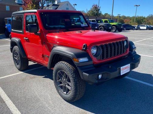 Firecracker Red Clearcoat 2026 Jeep Wrangler Sport