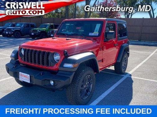 Red Clearcoat 2026 Jeep Wrangler Sport S