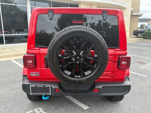 Red Clearcoat 2024 Jeep Wrangler Sahara