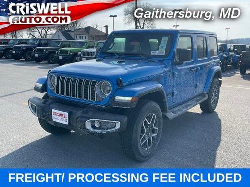 Hydro Blue Pearl 2026 Jeep Wrangler Sahara