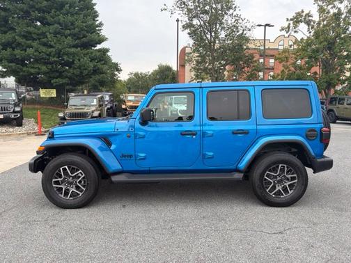 Blue Pearl 2026 Jeep Wrangler Sahara
