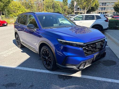 Blue 2024 Honda CR-V Hybrid Sport