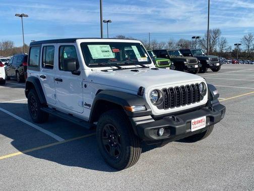 Bright White Clearcoat 2026 Jeep Wrangler Sport