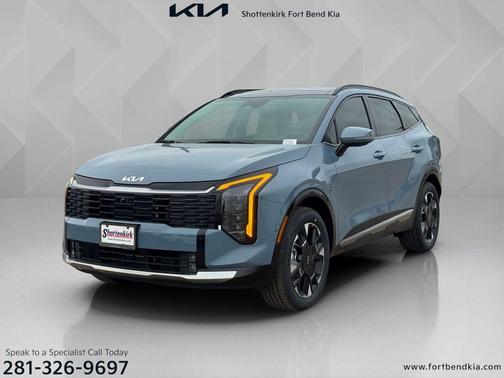 Heritage Blue 2026 Kia Sportage Hybrid SX-Prestige