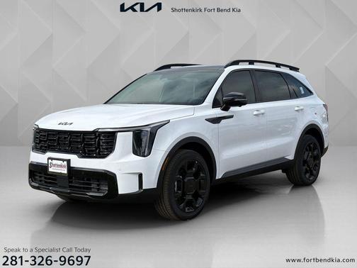Glacial White Pearl 2026 Kia Sorento SX