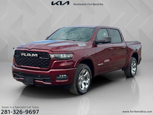 Delmonico Red Pearlcoat 2025 RAM 1500 Big Horn/Lone Star