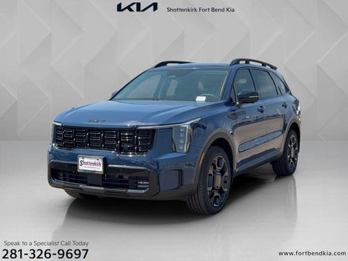 Ebony Black 2026 Kia Sorento SX