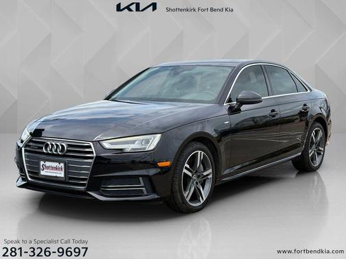 Black Metallic 2017 Audi A4 2.0T Premium Plus