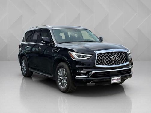 Black Obsidian 2022 INFINITI QX80 Luxe