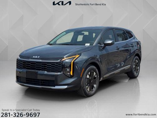 Gray 2026 Kia Sportage Hybrid LX