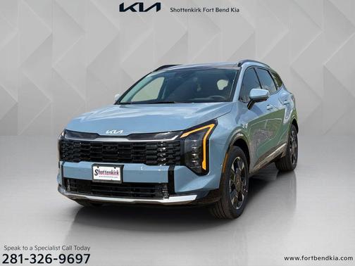 Heritage Blue 2026 Kia Sportage Hybrid SX-Prestige