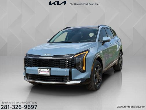 Heritage Blue 2026 Kia Sportage Hybrid SX-Prestige