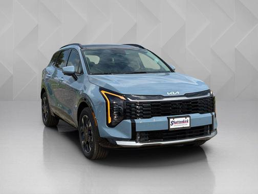 Heritage Blue 2026 Kia Sportage Hybrid SX-Prestige