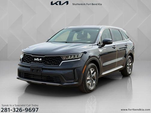 Gravity Blue 2022 Kia Sorento Hybrid S