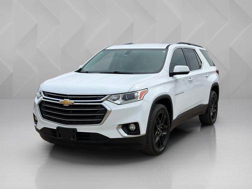 Summit White 2019 Chevrolet Traverse LT Leather