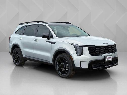 Ivory Silver 2026 Kia Sorento SX