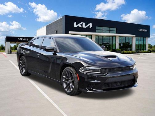 Pitch Black Clearcoat 2023 Dodge Charger R/T