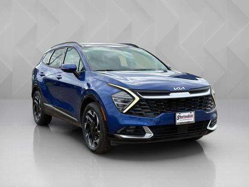 Sapphire Blue 2023 Kia Sportage SX-Prestige