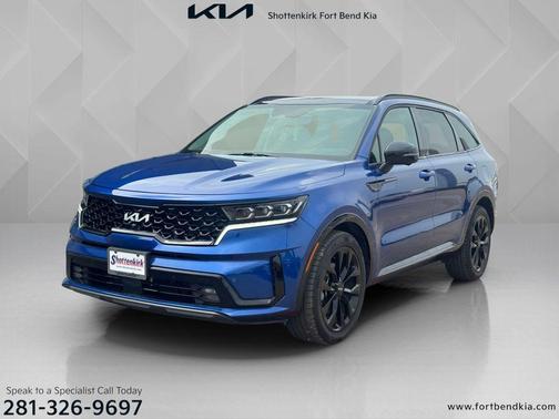 Sapphire Blue 2022 Kia Sorento SX