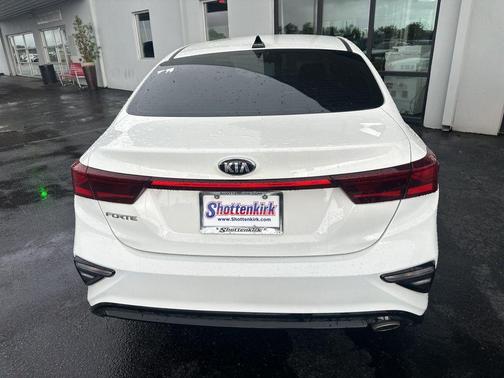 Clear White 2020 Kia Forte LXS