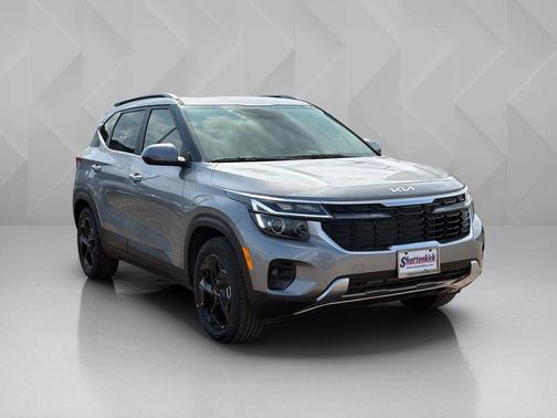 Steel Gray 2026 Kia Seltos EX