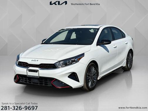Snow White Pearl 2023 Kia Forte GT-Line