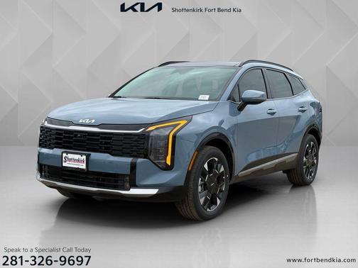 Heritage Blue 2026 Kia Sportage Hybrid SX-Prestige