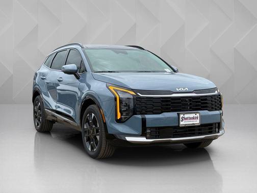 Heritage Blue 2026 Kia Sportage Hybrid SX-Prestige