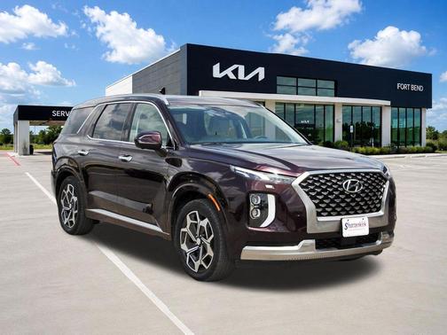 Sierra Burgundy 2022 Hyundai PALISADE Calligraphy