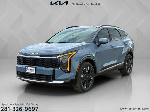 Heritage Blue 2026 Kia Sportage Hybrid SX-Prestige