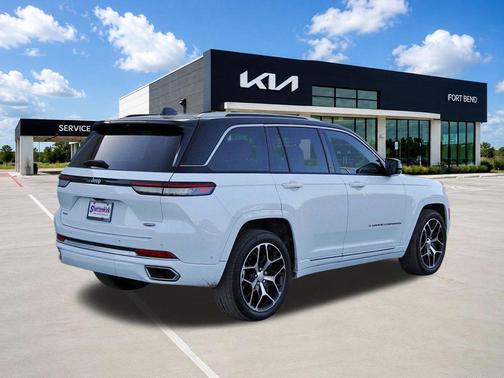 Bright White Clearcoat 2022 Jeep Grand Cherokee Summit