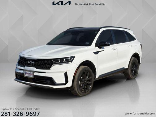 Glacial White Pearl 2022 Kia Sorento SX