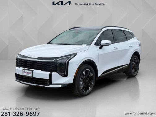 Glacial White Pearl 2026 Kia Sportage SX-Prestige