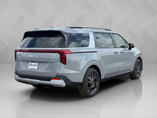 Silver 2026 Kia Carnival Hybrid EX