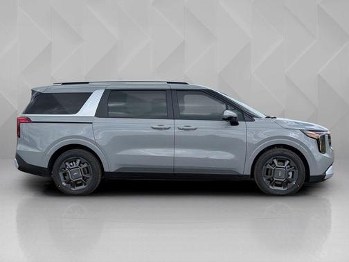 Silver 2026 Kia Carnival Hybrid EX