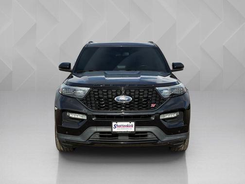 Agate Black Metallic 2021 Ford Explorer ST