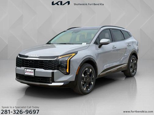Gray 2026 Kia Sportage Hybrid SX-Prestige