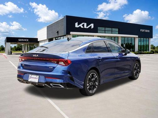Sapphire Blue 2024 Kia K5 GT-Line